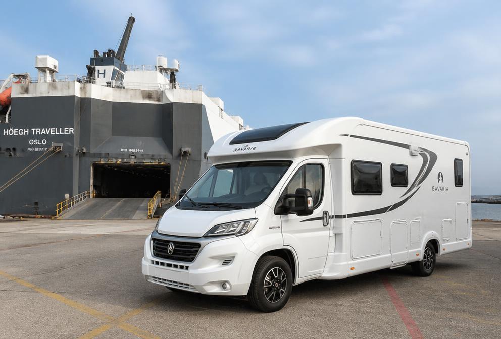 Motorhome and campervan shipping: the pre-sailing checklist
