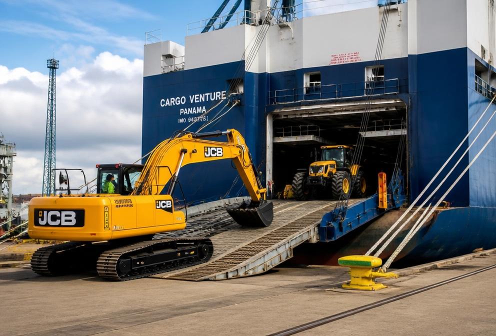 Shipping plant and agricultural machinery from the UK: a practical guide